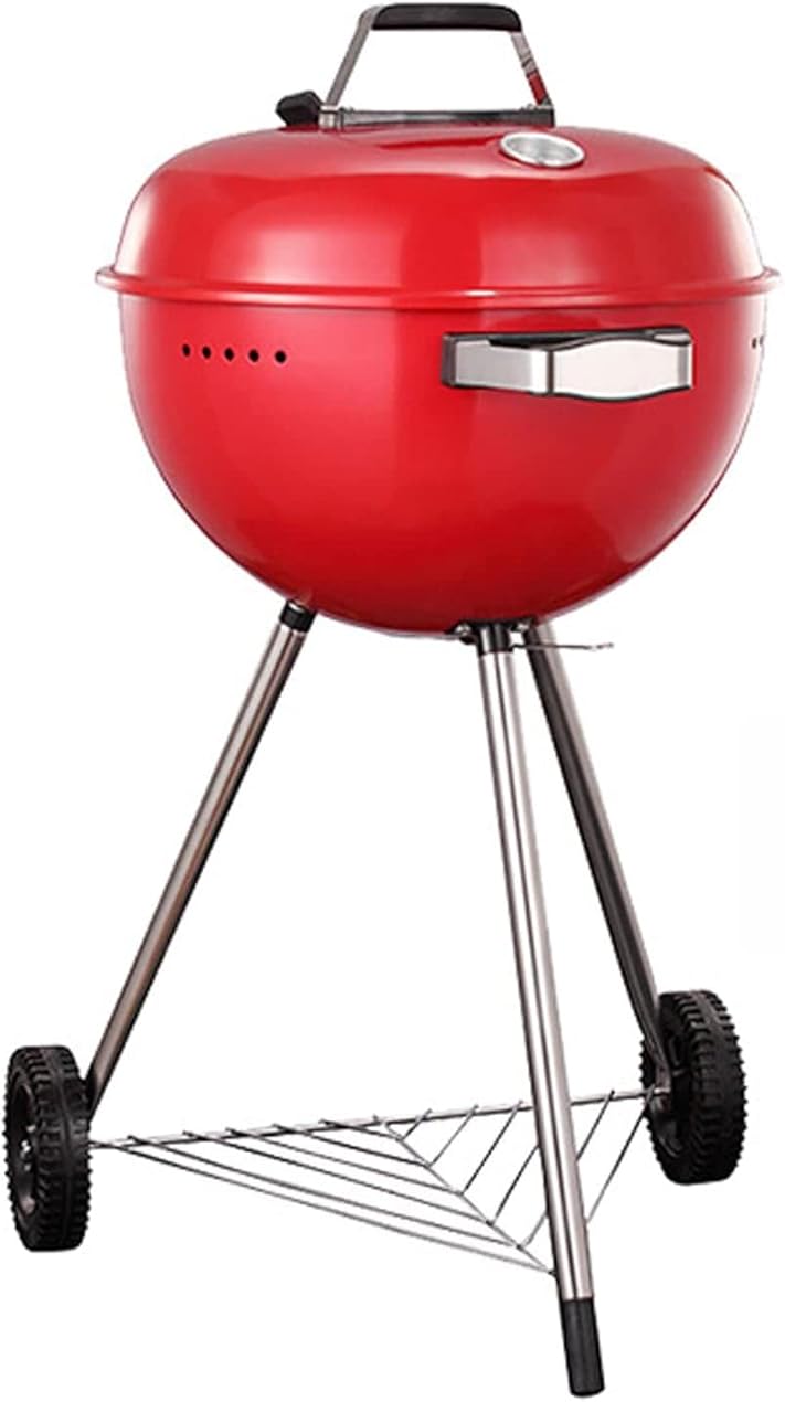 Charcoal Barbecue Outdoor Household Folding Portable Barbecue Charcoal Barbecue Stove with Temperature Control/Removable Legs