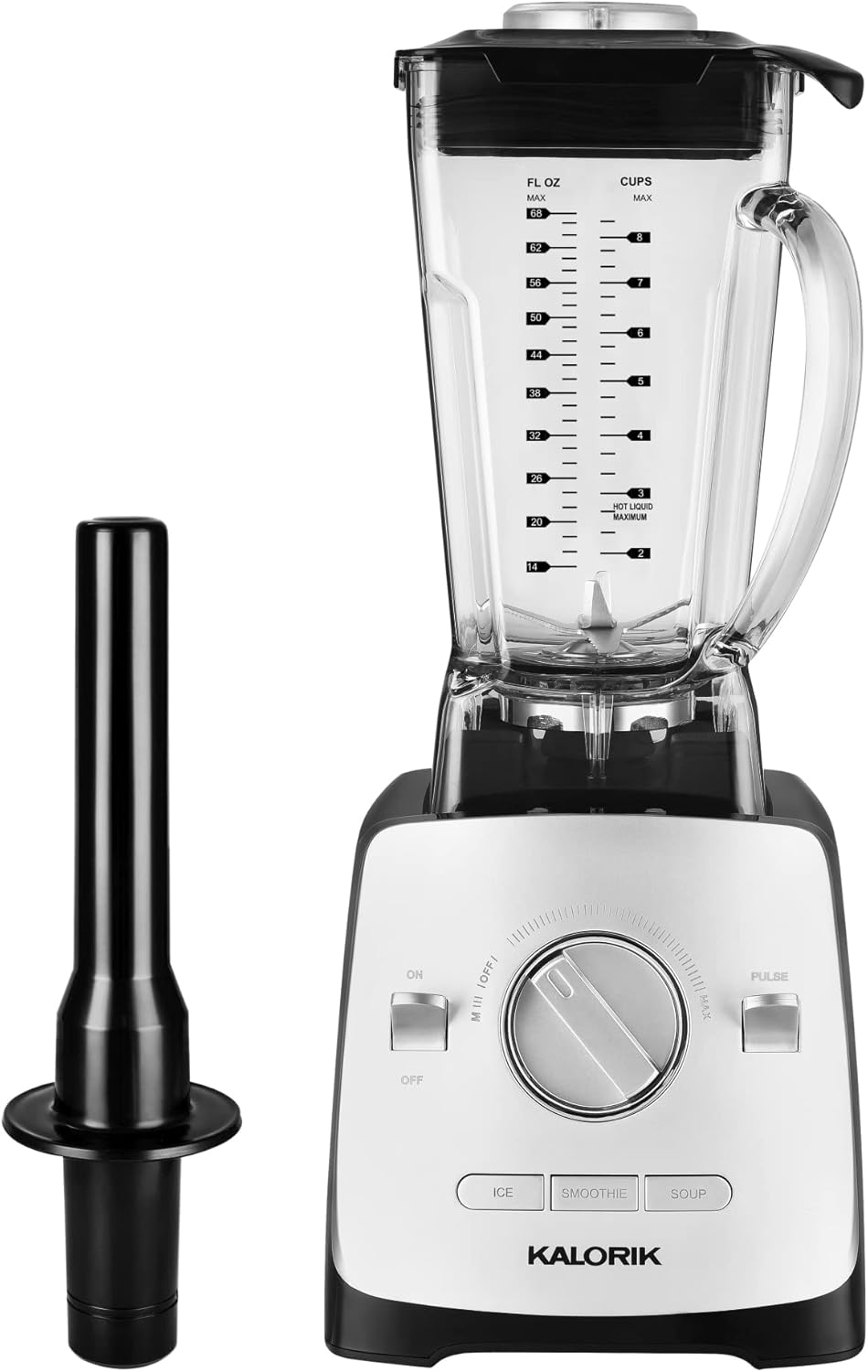 Kalorik® BL 44440 S 1800W Peak, High-Powered Blender, Silver