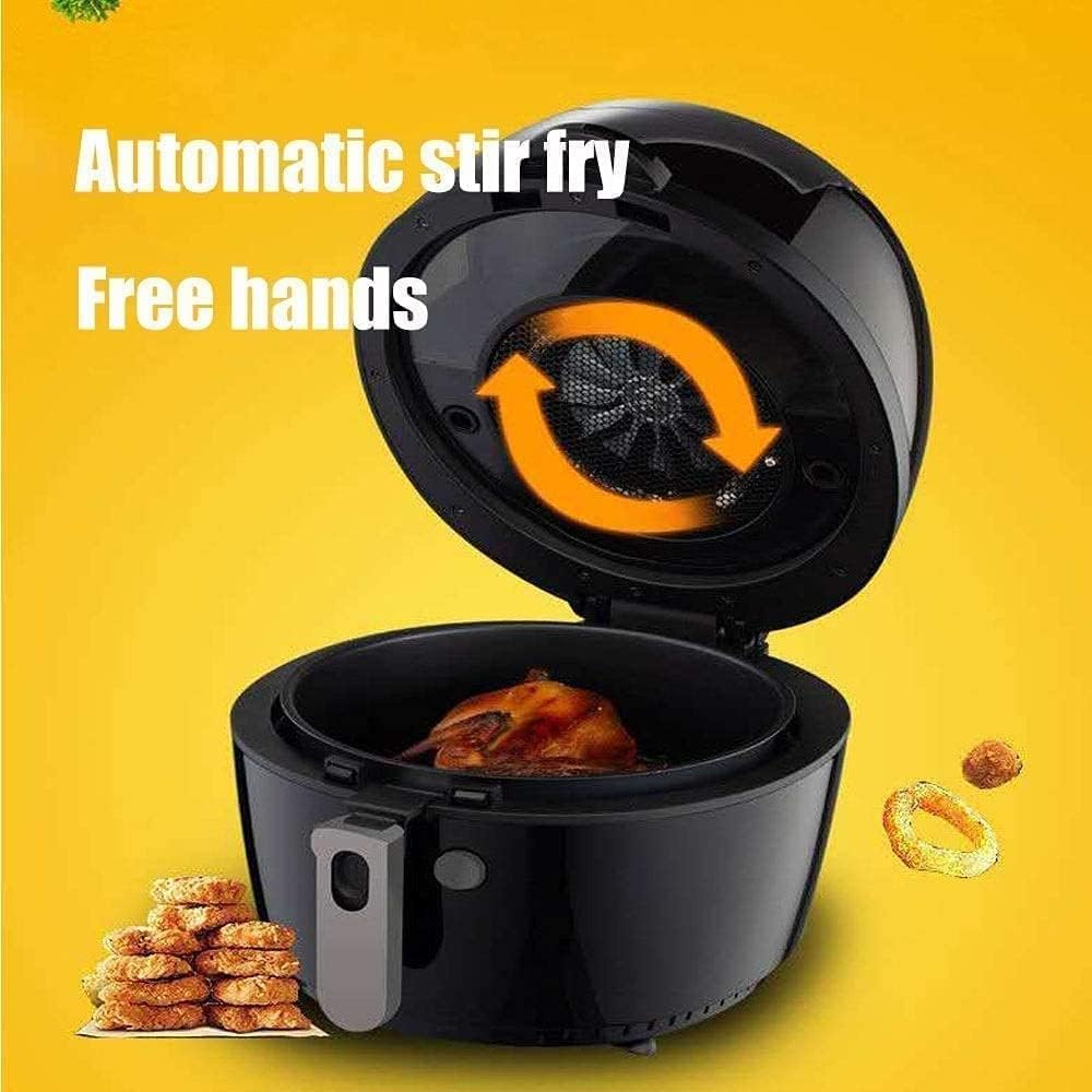 oven mini oven air fryer oven Small Air Fryer, Air Fryer, Oilless Electric Cooker with Cooking Functions, LCD Digital Touch Screen with Precise Temperature Control, Nonstick Basket, 1500W, Small Air