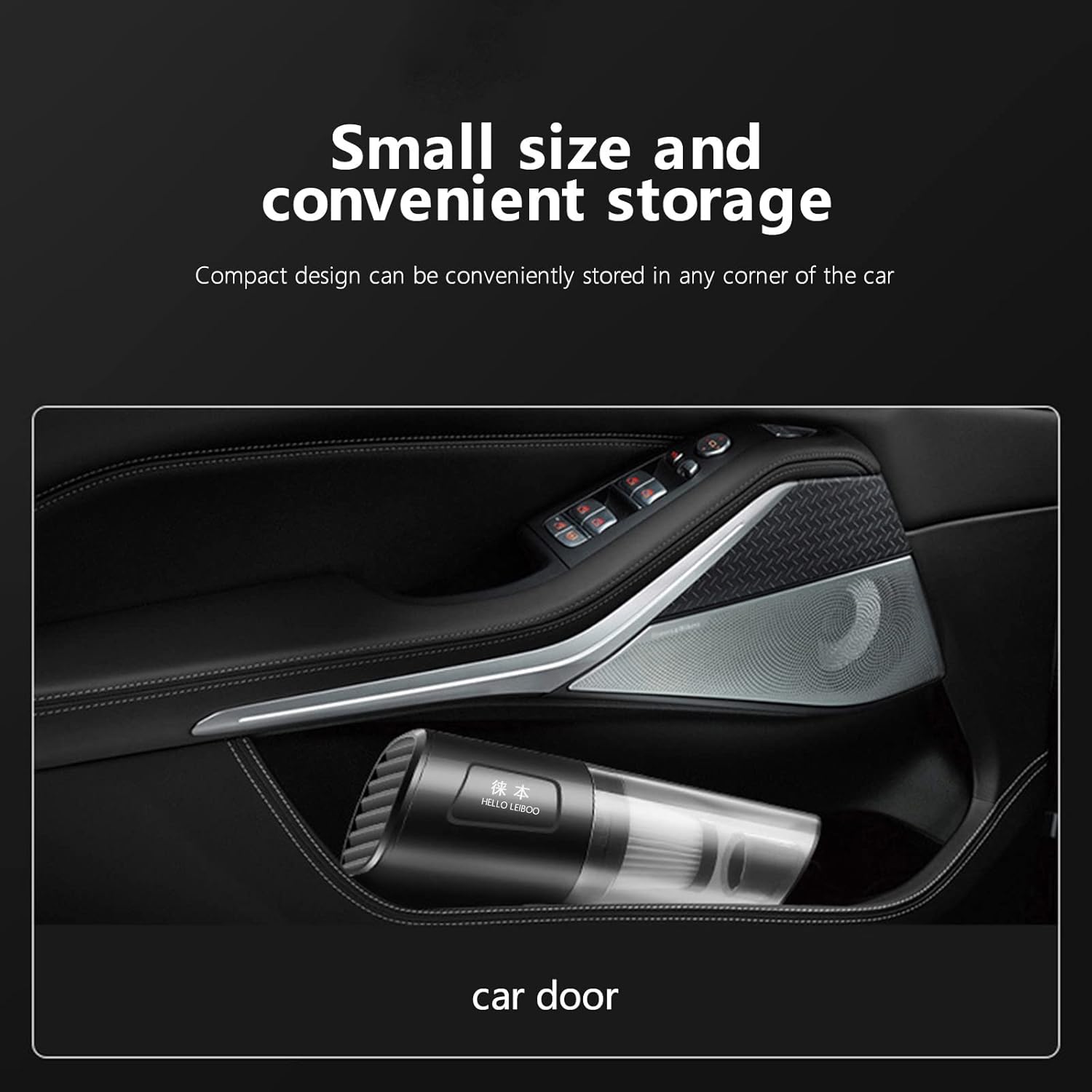 Cordless Handheld Car Vacuum Cleaner,120W Powerful Suction Mini Car Vacuum Cleaner,Portable Dusts Buster with Filter,2 Nozzle Vacuum Cleaner for Home,Office