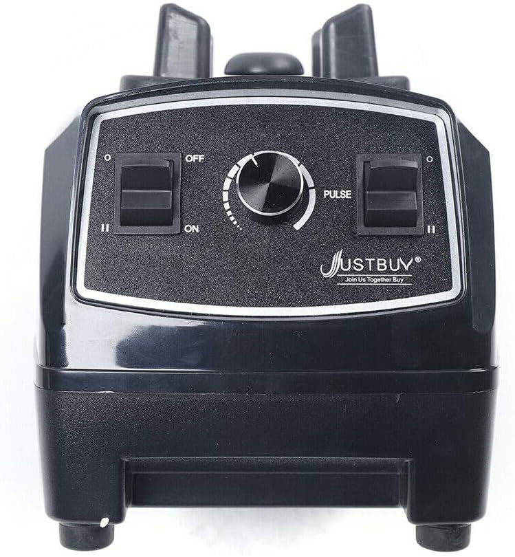 Electric Juice Blender Smoothie Maker Ice Crusher Multi-Function Kitchen Mixer Household Blender Mixer Heavy Duty High Power (2200W 2L Black)