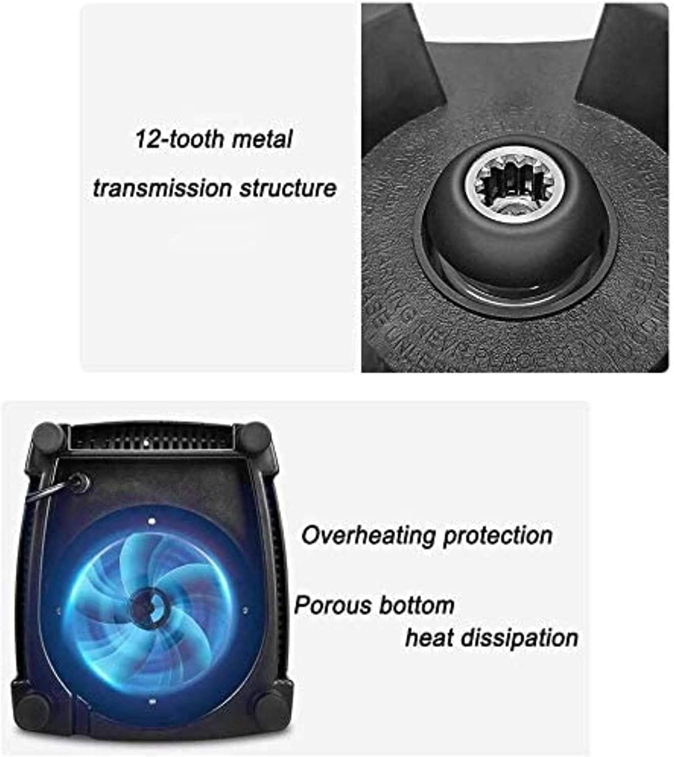 Large Capacity 2.2L Ice Blender, Countertop Blender 1000W, High Power High Speed Blender, Built-in Timer, Smoothie Maker