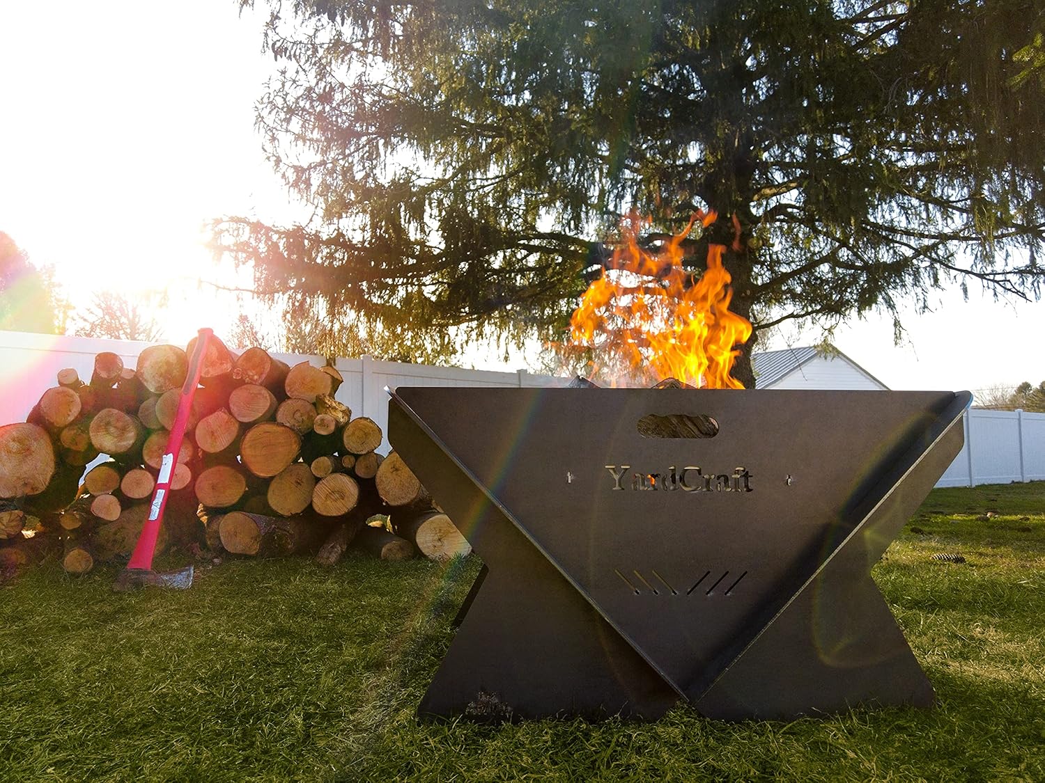The Anvil Steel Fire Pit (Raw Natural Steel)