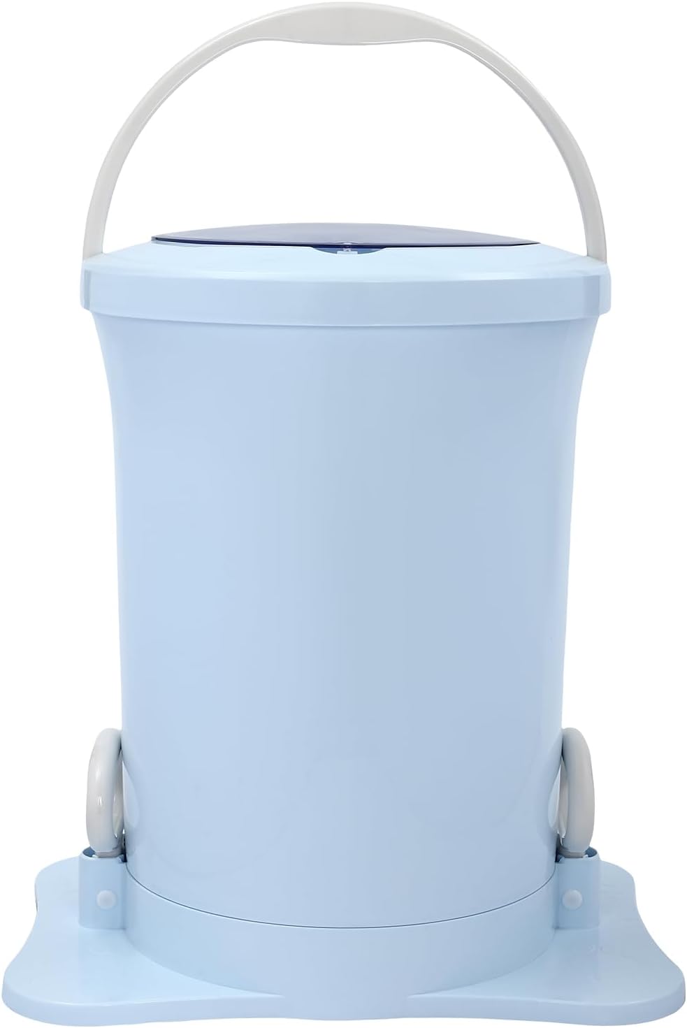 Blue Portable Mini Spin Dryer - Manual, Compact, Single Tub, 3.17 Gal Capacity
