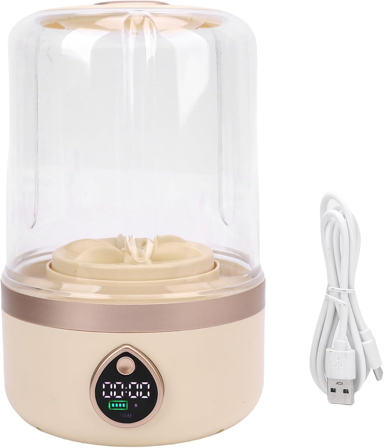 Asixxsix Portable Washing Machine, 2 Gears USB Rechargeable Cordless Mini Washer, Underwear Washing Machine, Portable Underwear Washer for Apartment, Dorm, Hotel