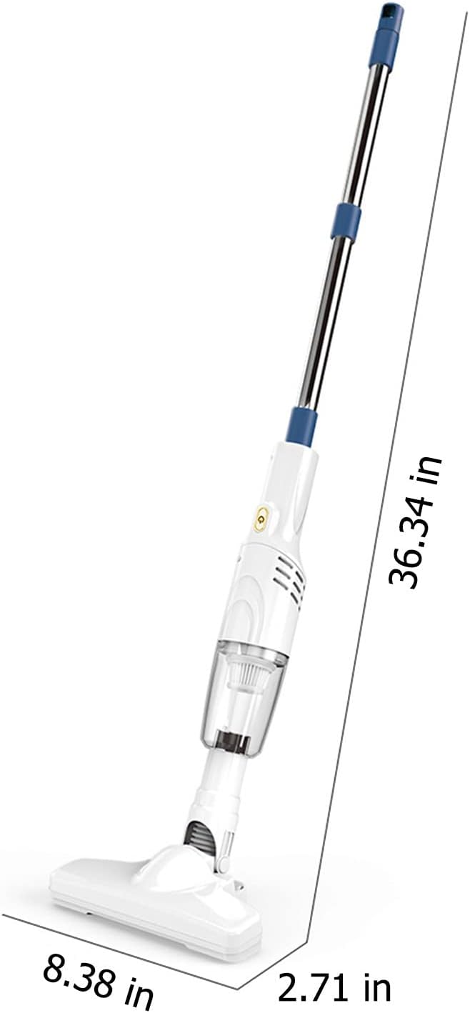 Portable Cordless Vacuum Cleaner,High Power Suction Stick Vacuum,Light Weight Household Car Compact Vacuum Cleaner for Carpet,Hardwood Floor,Pet Hair