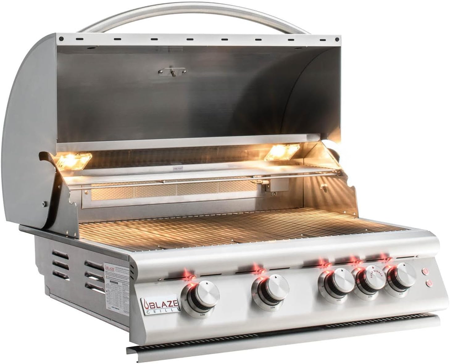Blaze LTE 32-Inch 4-Burner Built-In Propane Gas Grill w/Ceramic Flame Tamers
