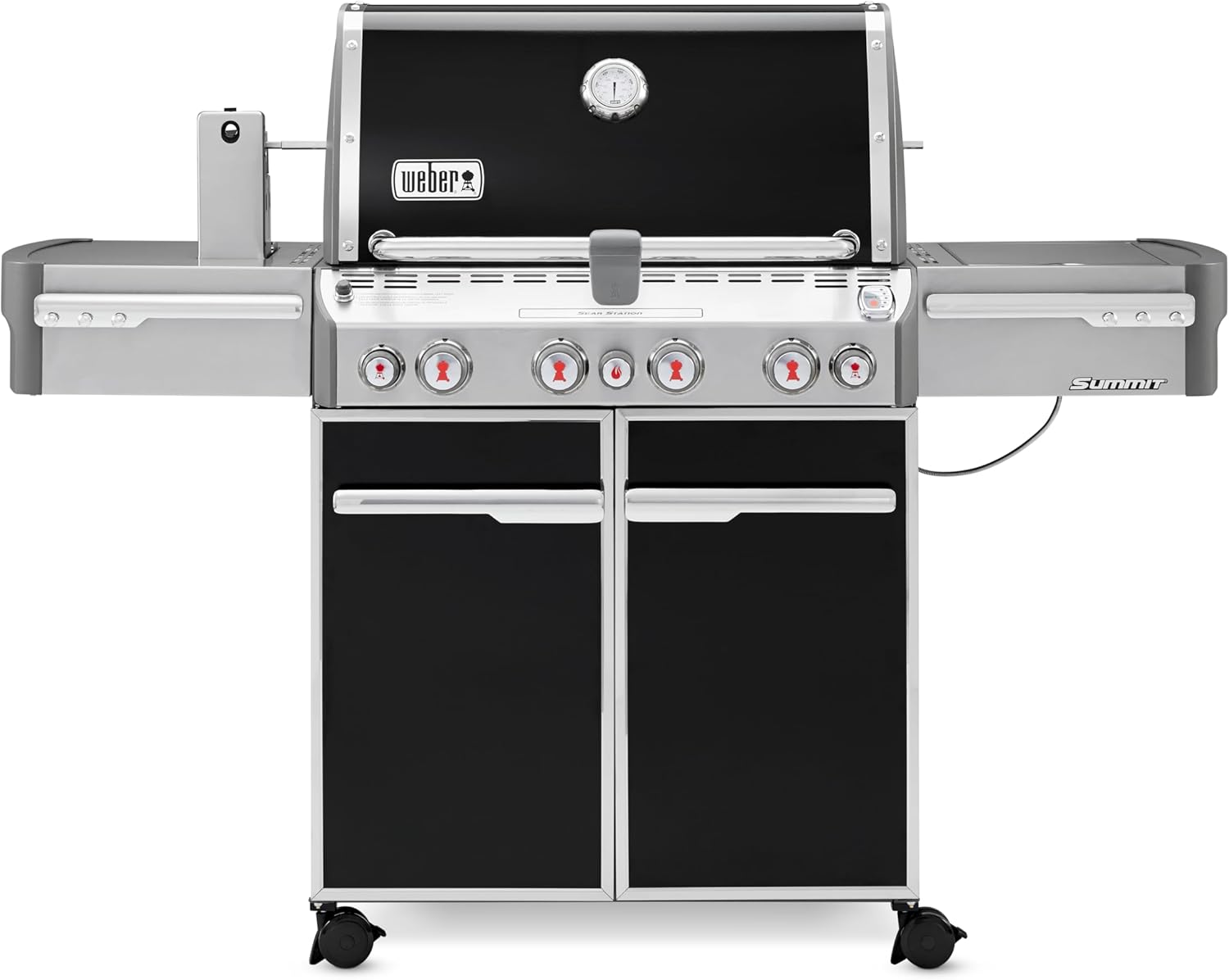 Weber Summit E-470 580-Square-Inch 48,800-BTU Liquid-Propane G, Black