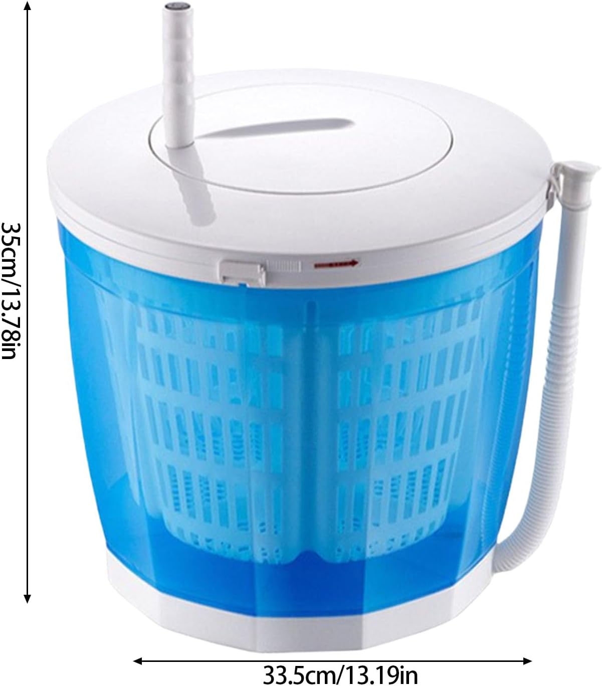 Ergonomic Hand Operated Laundry Washer Dryer For Underwear Socks Energy Efficient Miniature Washing Machine For Camping Apartment Manual Washing Machine