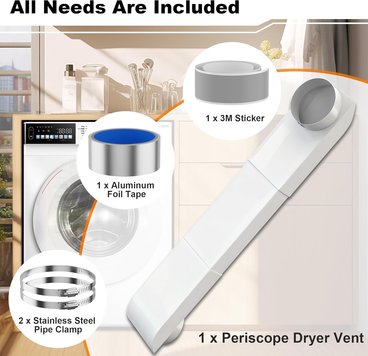 periscope dryer vent, 29-45