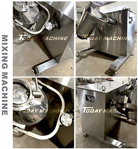 Automatic 3D Powder Blender Dry Powder Blending Machine