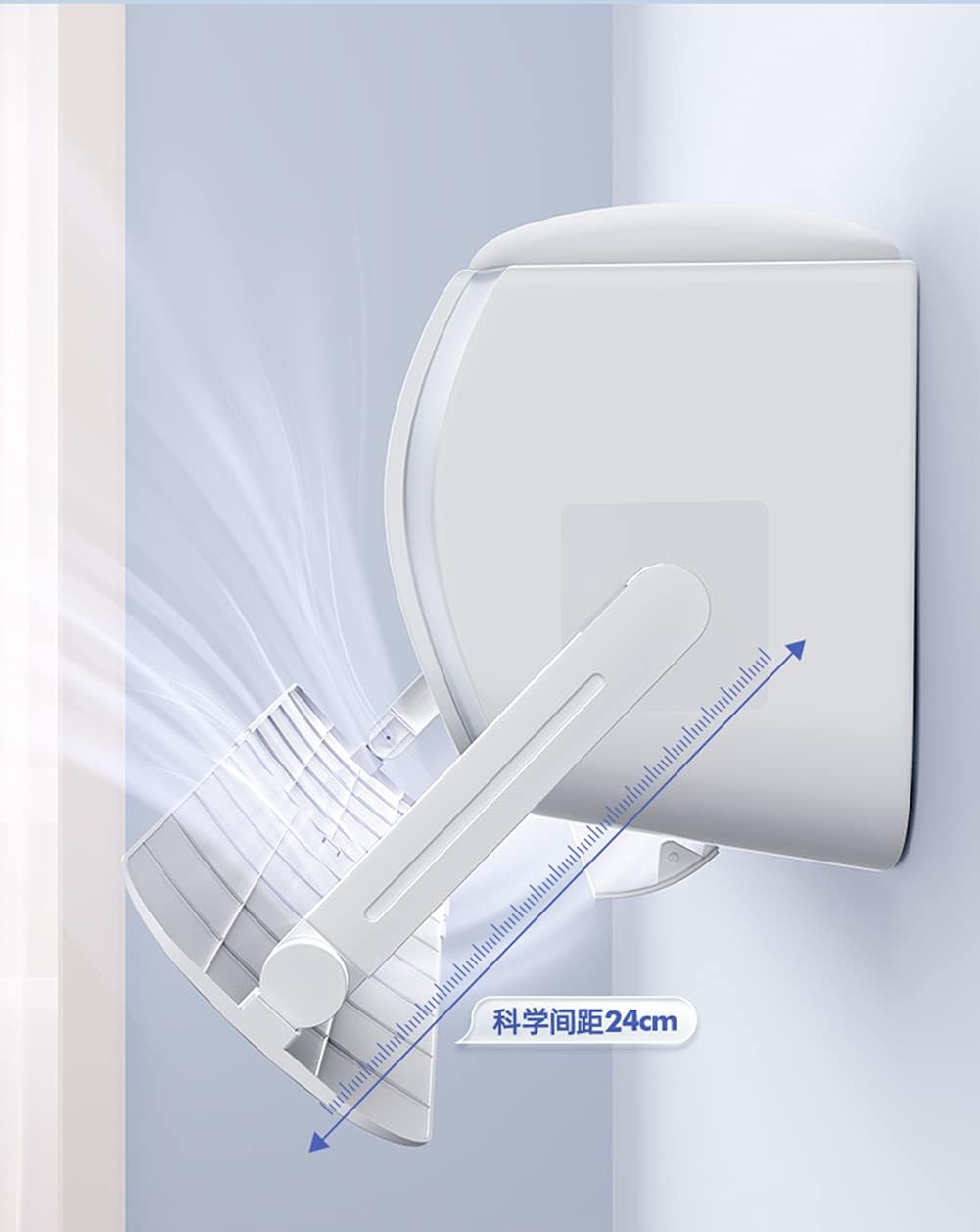 Air Conditioner Wind Deflector, Adjustable Folding Wind Deflector Air Conditioning Air Outlet Wind Deflector Home Office Split Air Conditioner