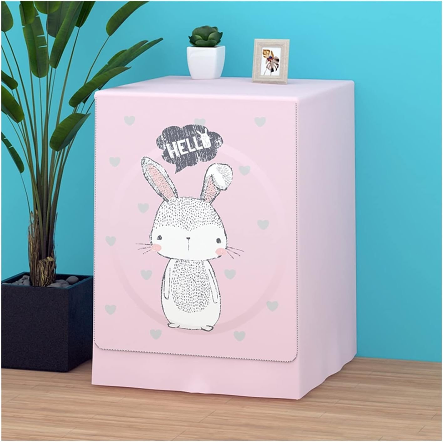 Washing Machine Cover Washing Machine Cover for Front Washer & Home Sunscreen Laundry Dryer Waterproof Case Protective Dust Proof Jacket for Home Appliances