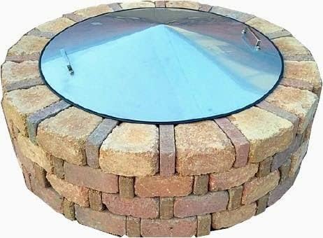 Higley No Rust Fire Pit Cover Spark Screen Lid 37