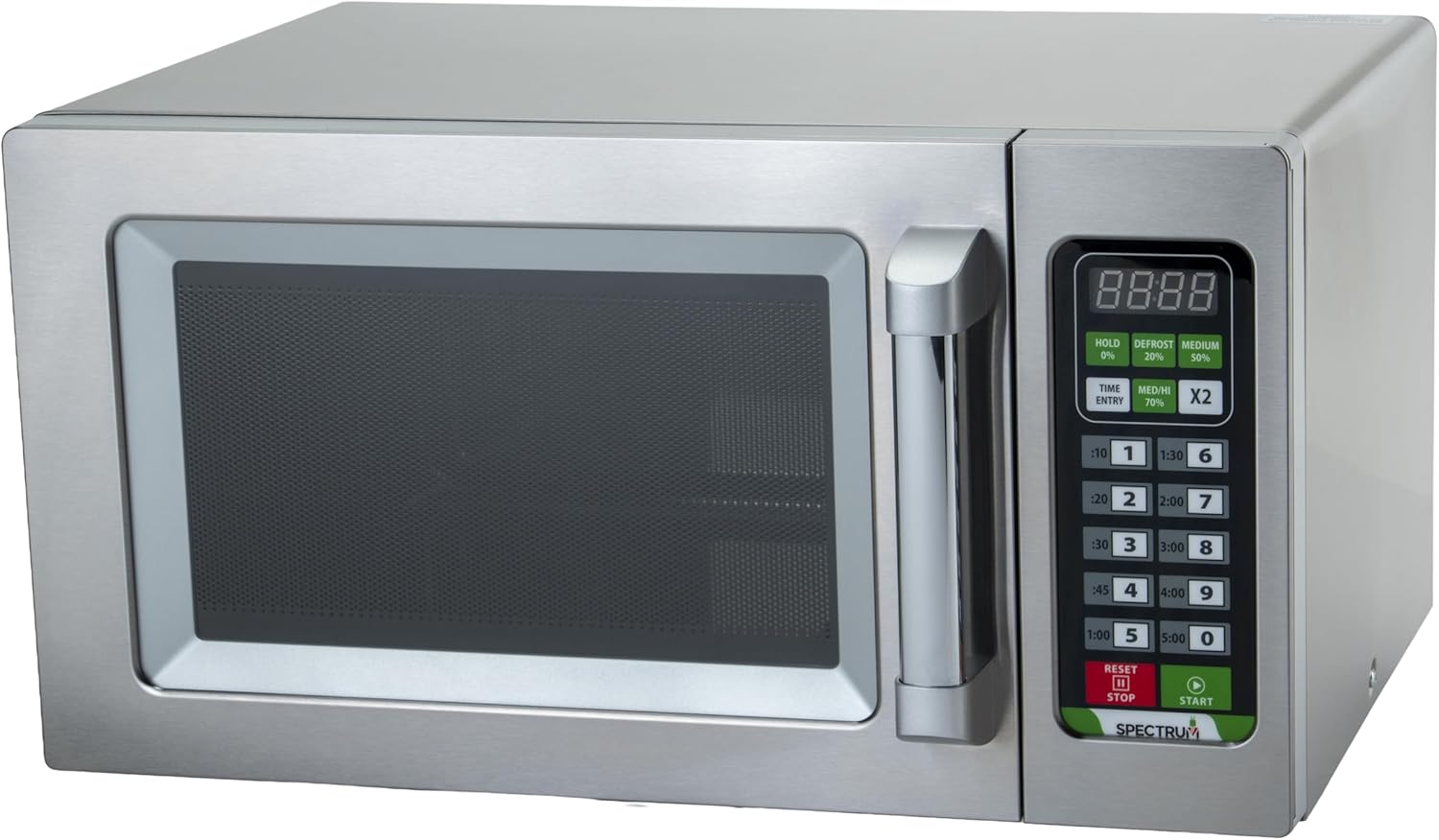 Winco Commercial-Grade Microwave with Touch Controls, 1,000 W, .9 Cubic Feet