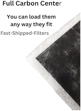Fast-Shipped-Filters 3 Pack AC-RBC-3 Replacement Filters Designed to Fit with Dynamic SpacePak Air Cleaner White