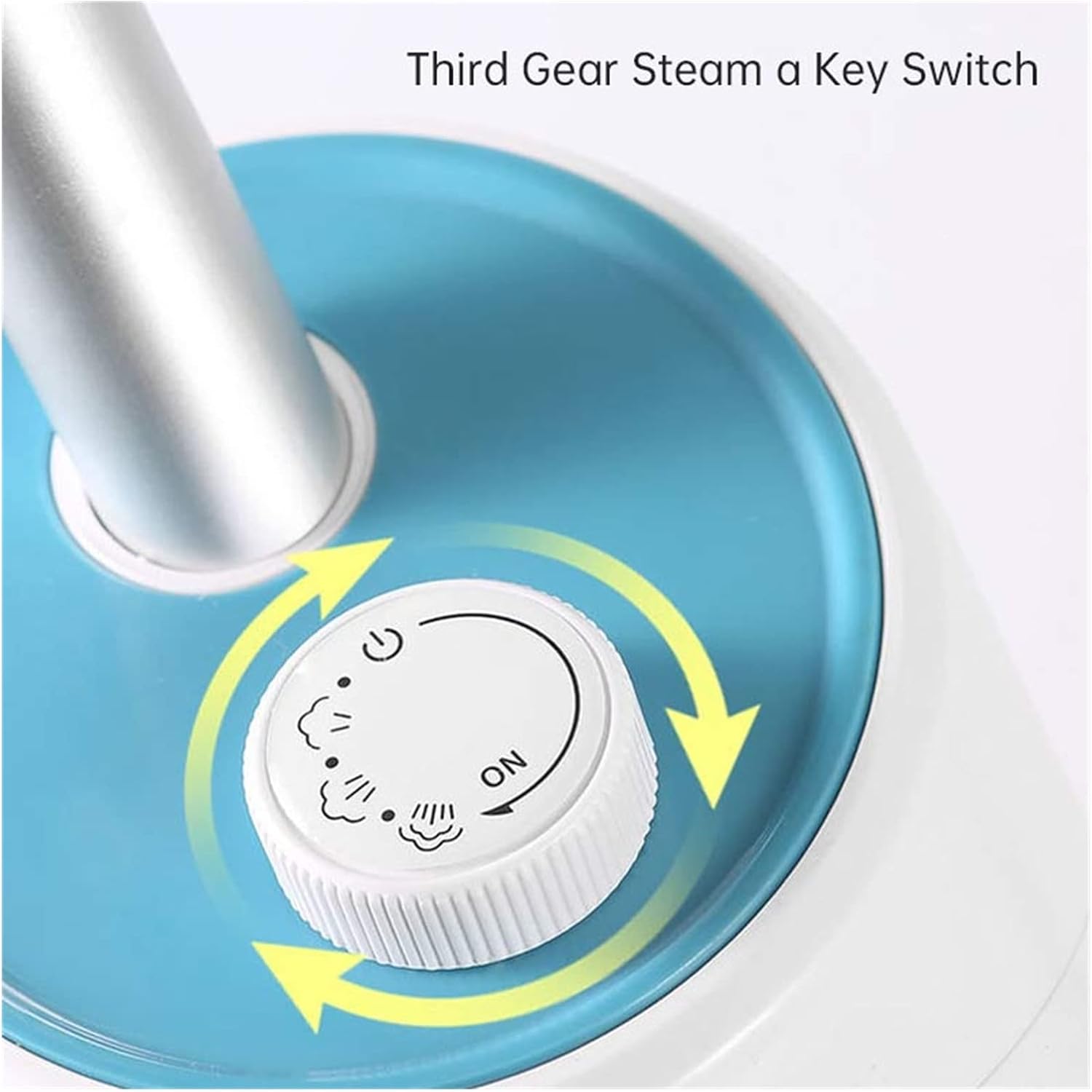Wet Dry Vacuum Cleaner Household Steam Mop High Temperature Cleaner Steam 1200W Multifunctional White Cleaner Electric Brush Floor Steam Mop Floor Cleaning