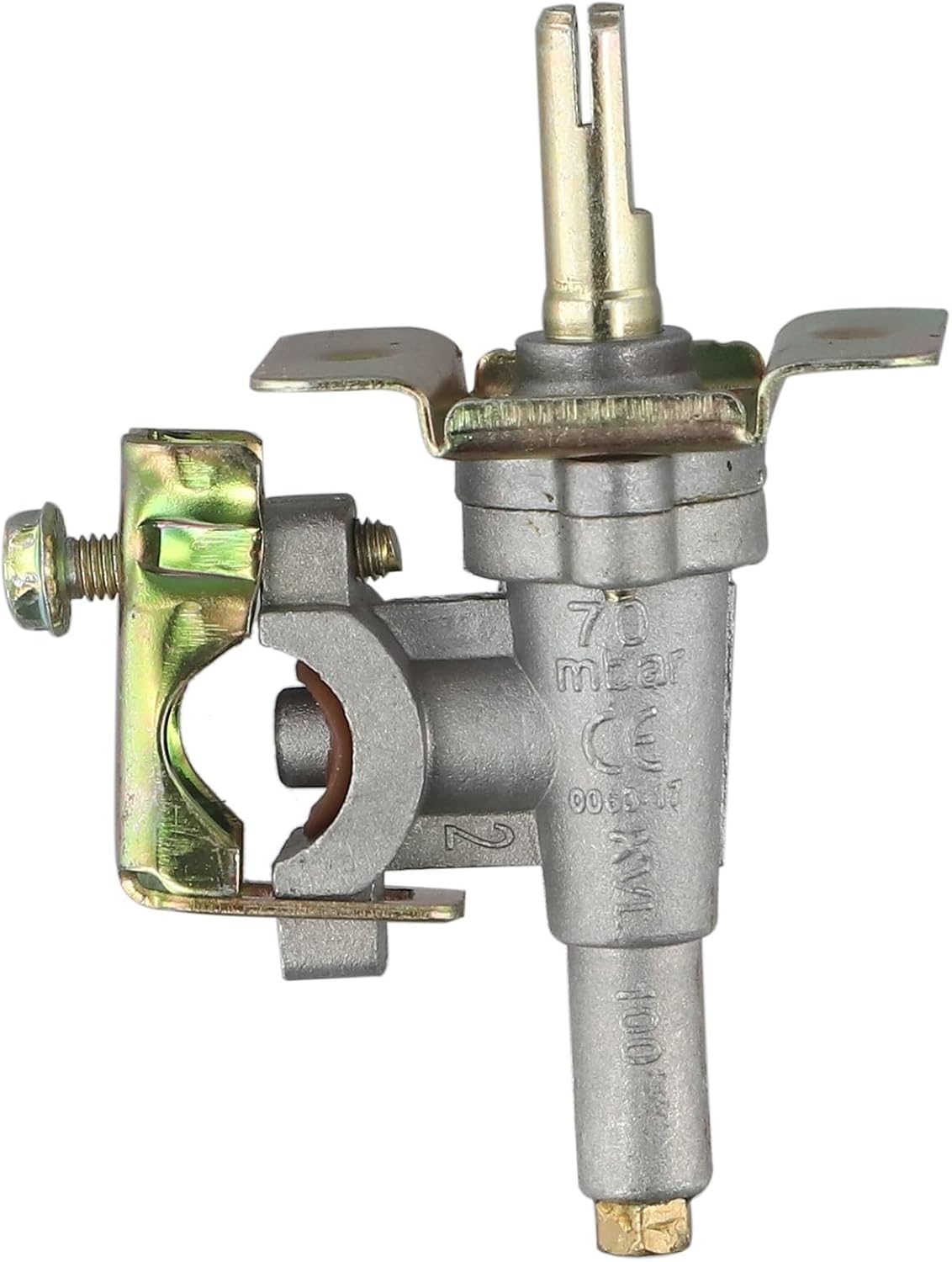 1Pcs Aluminum Alloy Burner Control Valve Replacement Gas Valve 1554 For 36 Inch Grill, Barbecue Burner Control Valve 10x6x4cm