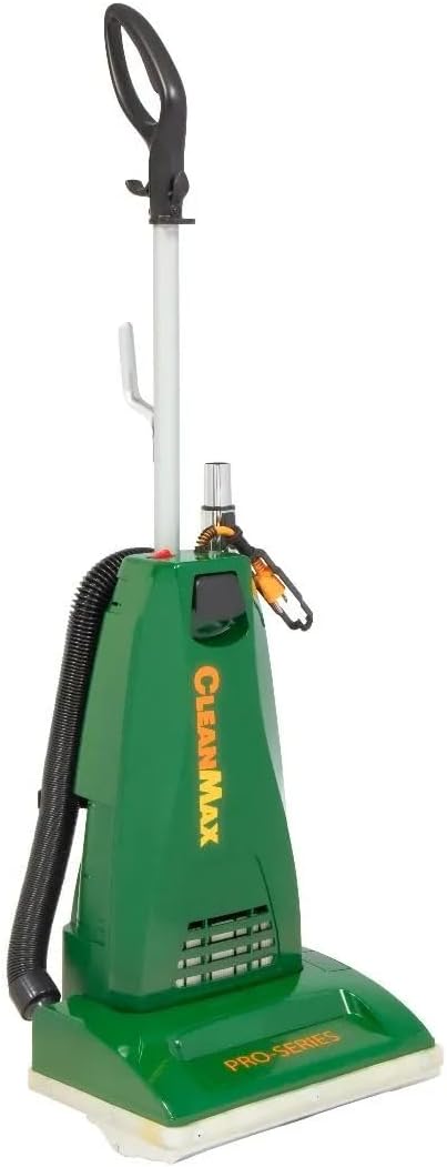 CleanMax Pro Series CMP-3T Commercial Upright Vacuum, 10 AMP Motor, On-Board Tools, HEPA Filtration, Metal Components, Automatic Height Adjustment, 14” Nozzle, 60’ Cord