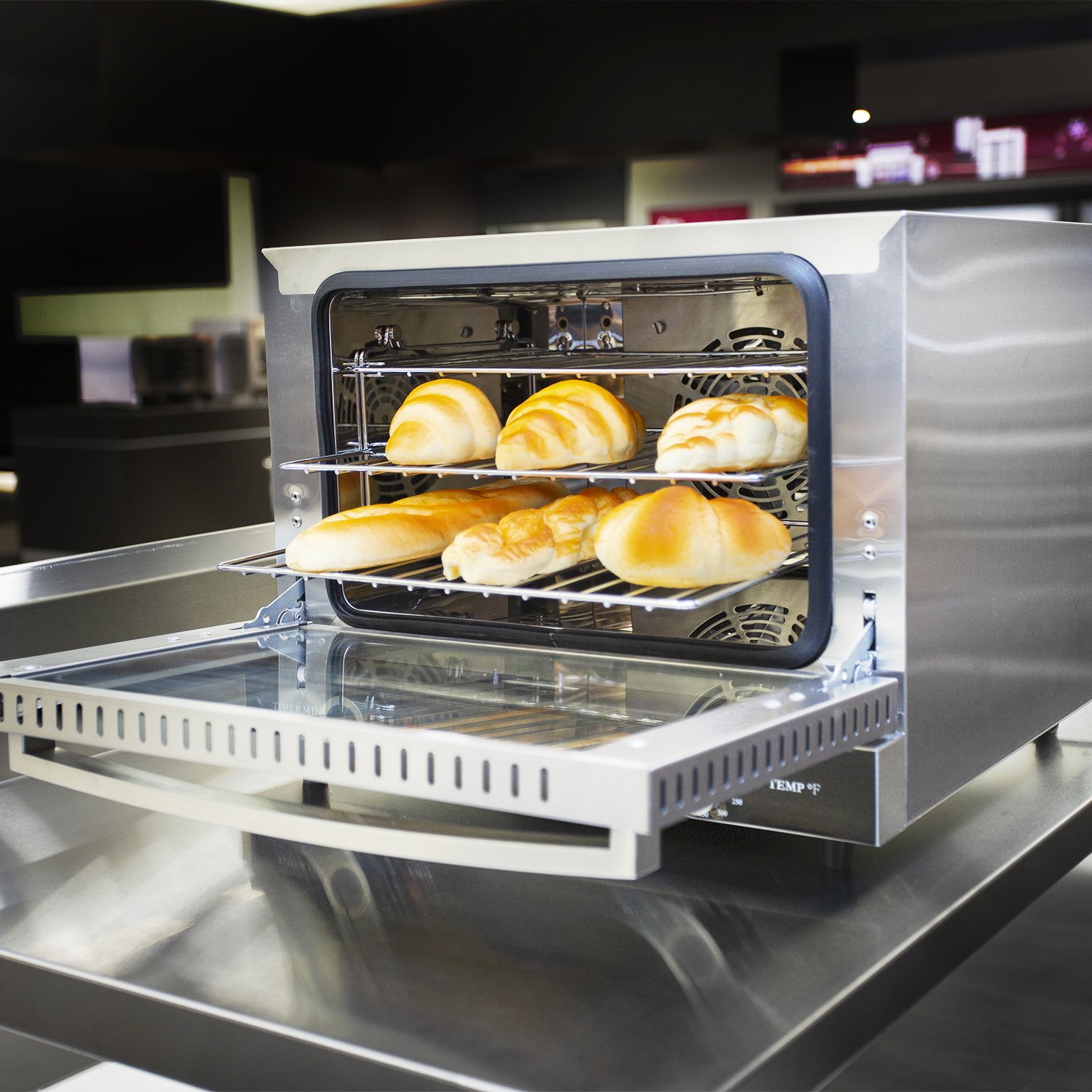 Atosa CookRite CTCO-25 Countertop Electric Convection Oven for Hotel Diner Baking | 15