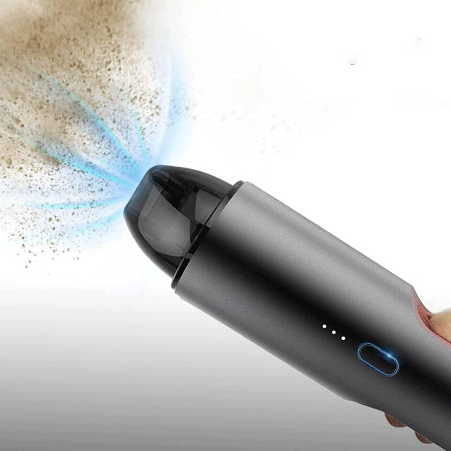 Vacuum Cleaner Car Vacuum Cleaner for Car Handheld Portable Cordless Cleaner for Home Car (Color : Red)