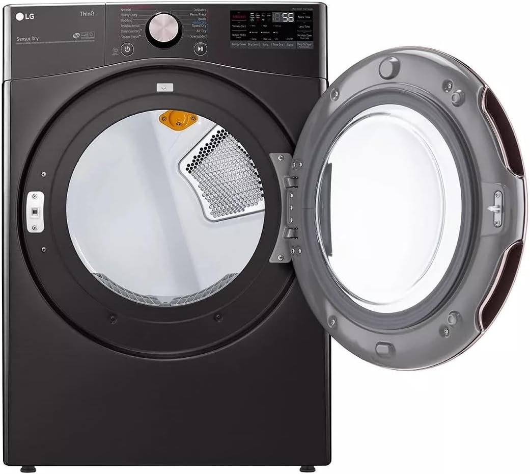 LG DLEX4000B 7.4 cu. ft. Ultra Large Capacity Smart wi-fi Enabled Front Load Electric Dryer