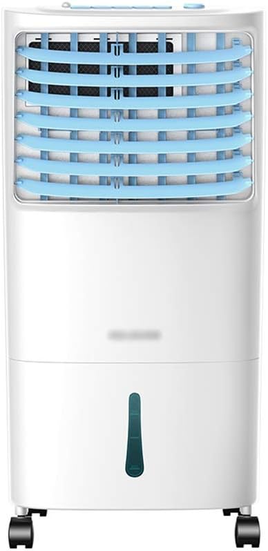 Portable Air Conditioner Fan Evaporative Cooler, Bladeless Air Cooler Portable Humidifier with Remote Control & Electric Fan, 3 Modes Air Conditioner for Indoor Home Office Dorms