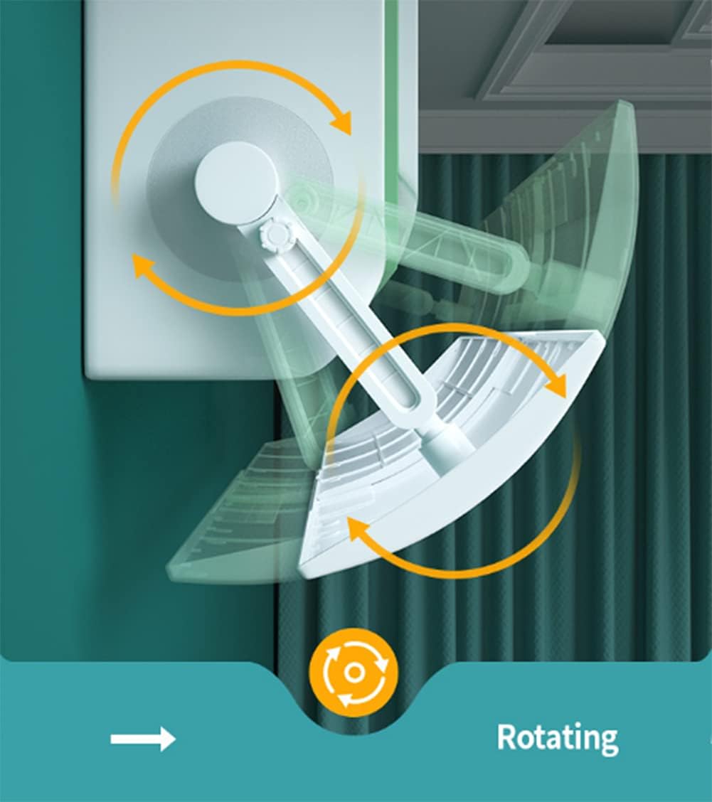 Air Deflector for Air Conditioner, Retractable Imitating Direct Blowing Windshield Air Conditioner Baffle for Home Office