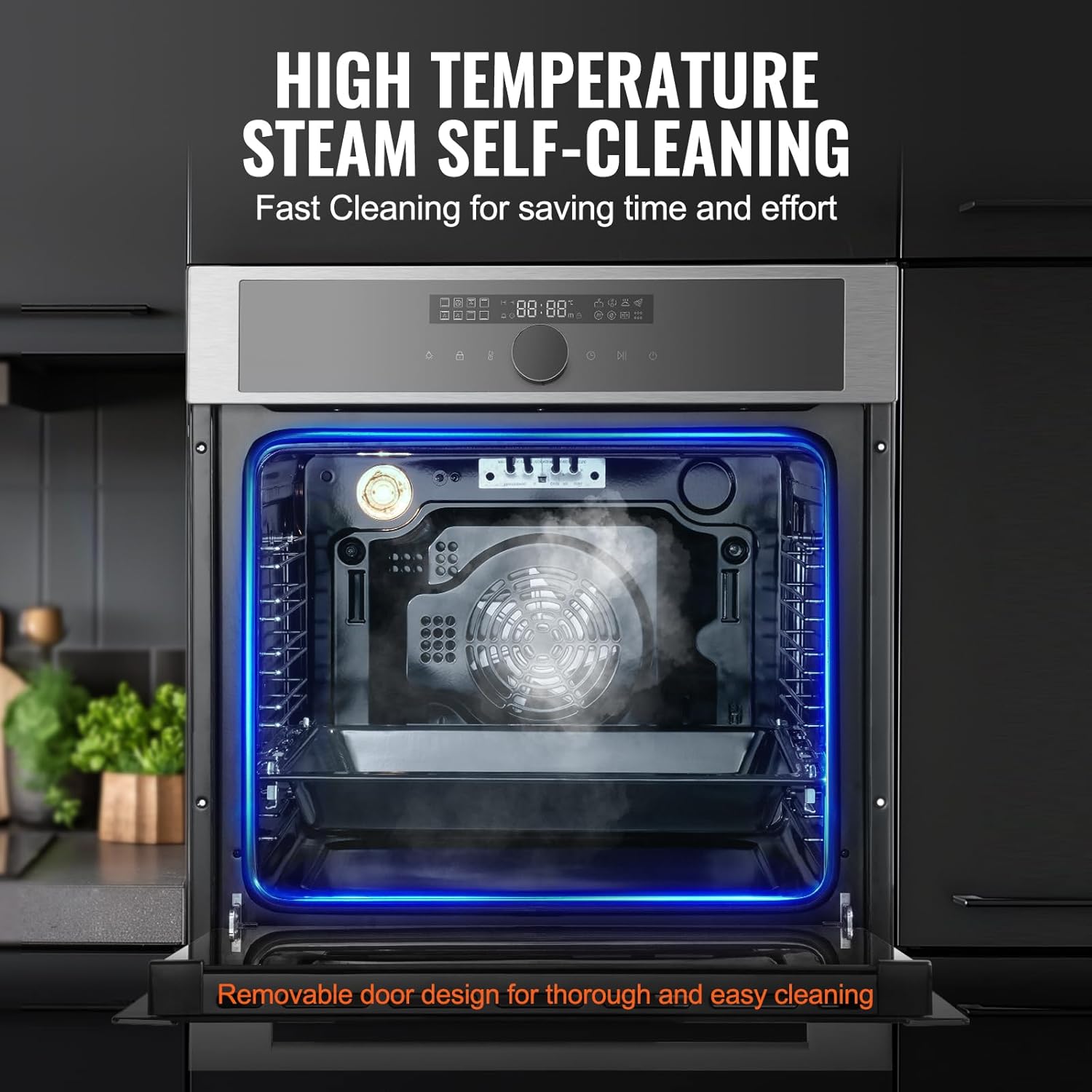 VEVOR Single Wall Oven, 24