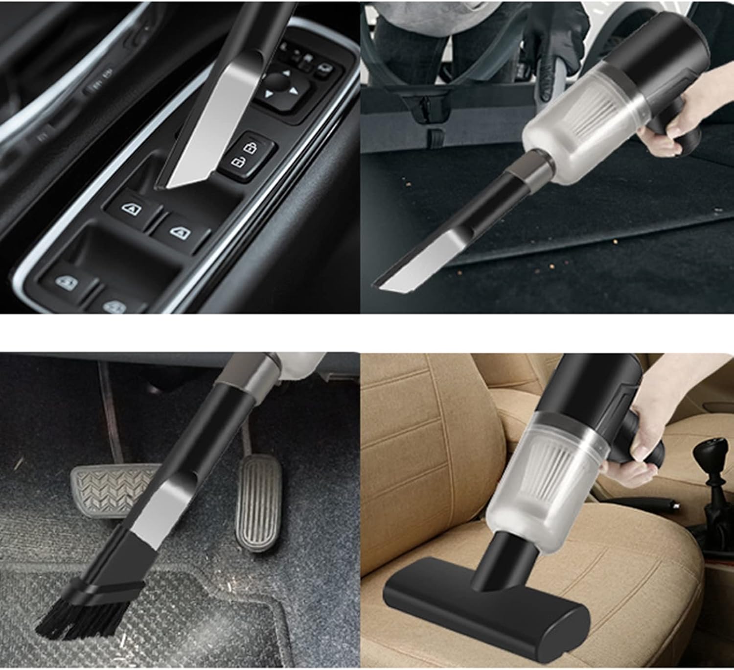Car Vacuum Cleaner Portable Mini Gun Style Cleaner 150W Handheld Vacuum Cleaner for Auto Interior Home Appliance