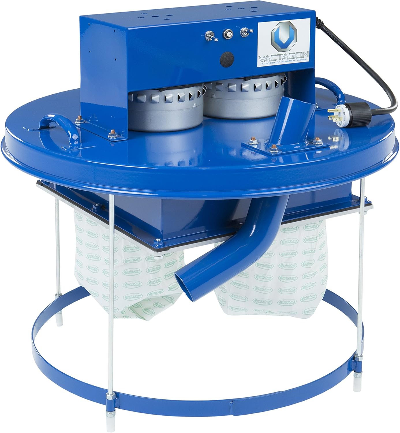 DT255H - Twin Electric Drum Top with Standard Dual Filtration with Final HEPA Filter
