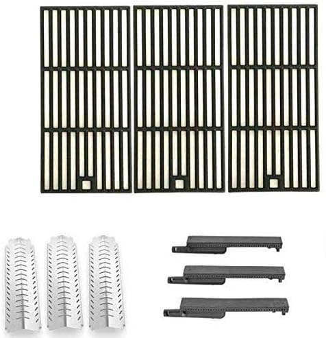 Charbroil 463240804, 463240904, 463241704, 463241804, 463247004, 463252005, 463252105, 463261306, 463261406 Gas Grill Includes 3 Cast Burners, 3 Stainless Steel Heat Plates and Cast Cooking Grates