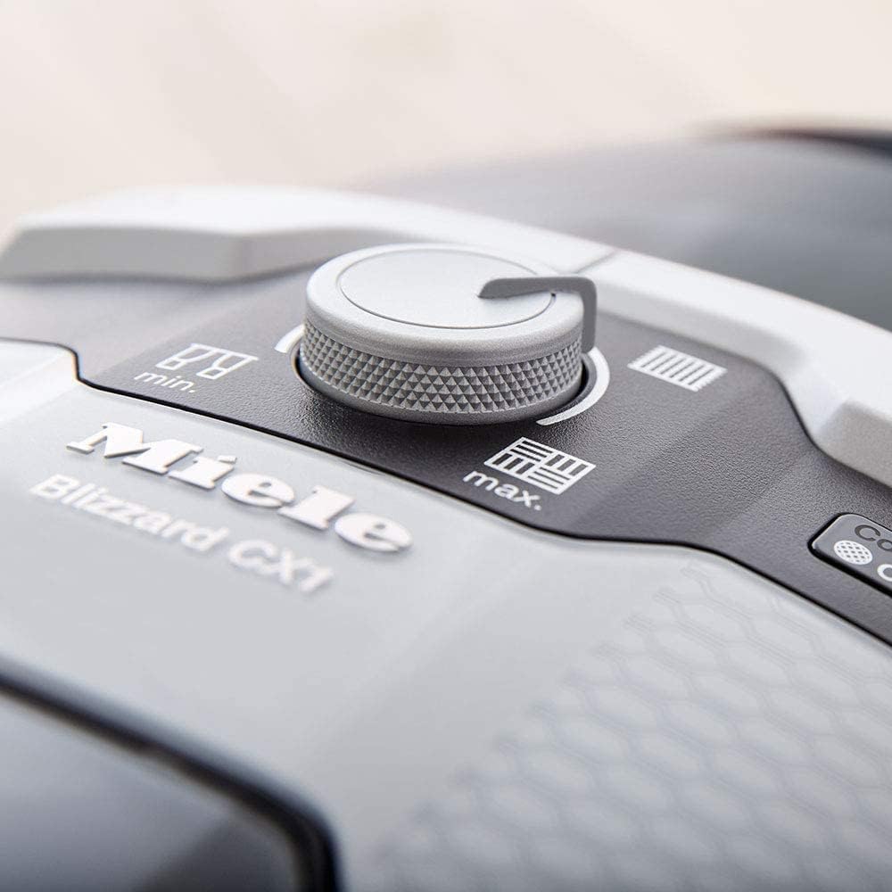 Miele Blizzard CX1 Pure Suction Canister Vacuum Cleaner + SBD285-3 Rug & Floor Tool + SBB300-3 Parquet Twister + Crevice Tool + Upholstery Tool + Dust Brush