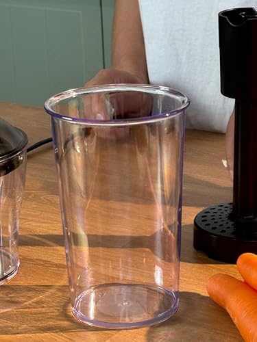 Ganiza GH10 8-in-1 Immersion Blender Handheld and 800ml Mixing Baker Bundle