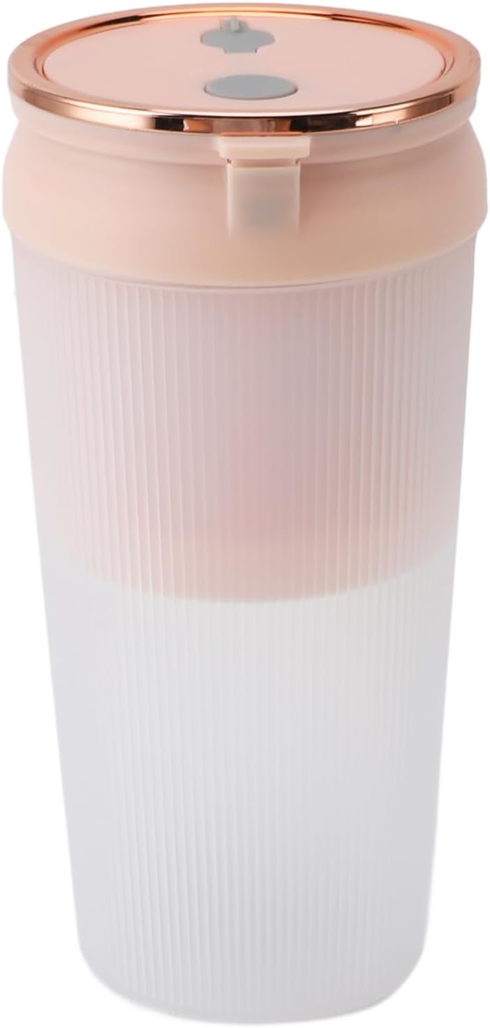 USB Rechargeable Portable Blender for Smoothies with 300ml Capacity, 4 Blades Juice Personal Size Handheld Juicer for Juice Shakes Smoothies, Ecofriendly and Materials