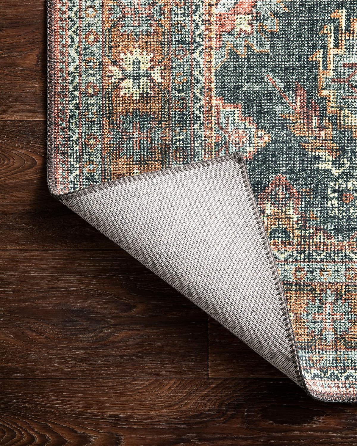 Loloi II Skye Collection SKY-10 Sea/Rust 2'-6