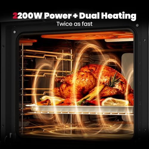 Gasland 24 Inch Electric Wall Oven + Over the Stove Microwave 30 Inch