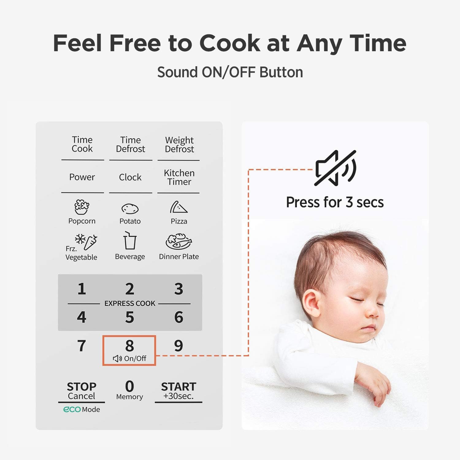 BLACK+DECKER BCRK25W Compact Refrigerator Energy Star Single Door Mini Fridge with Freezer, 2.5 Cubic Ft., White & COMFEE' EM720CPL-PM Countertop Microwave Oven with Sound On/Off, ECO Mode and Easy