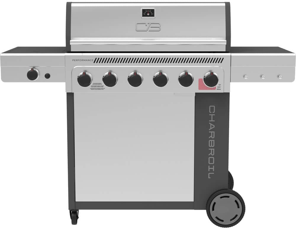 Char-Broil 463286125 Performance Series FlavorMax 6-Burner Gas Grill - Stainless