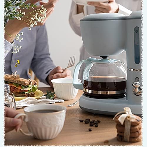 Coffee Machine Fully Automatic Coffee Machine Household Drip-Type Small Mini Coffee Pot Tea and Teapot Dual Use Household appliances