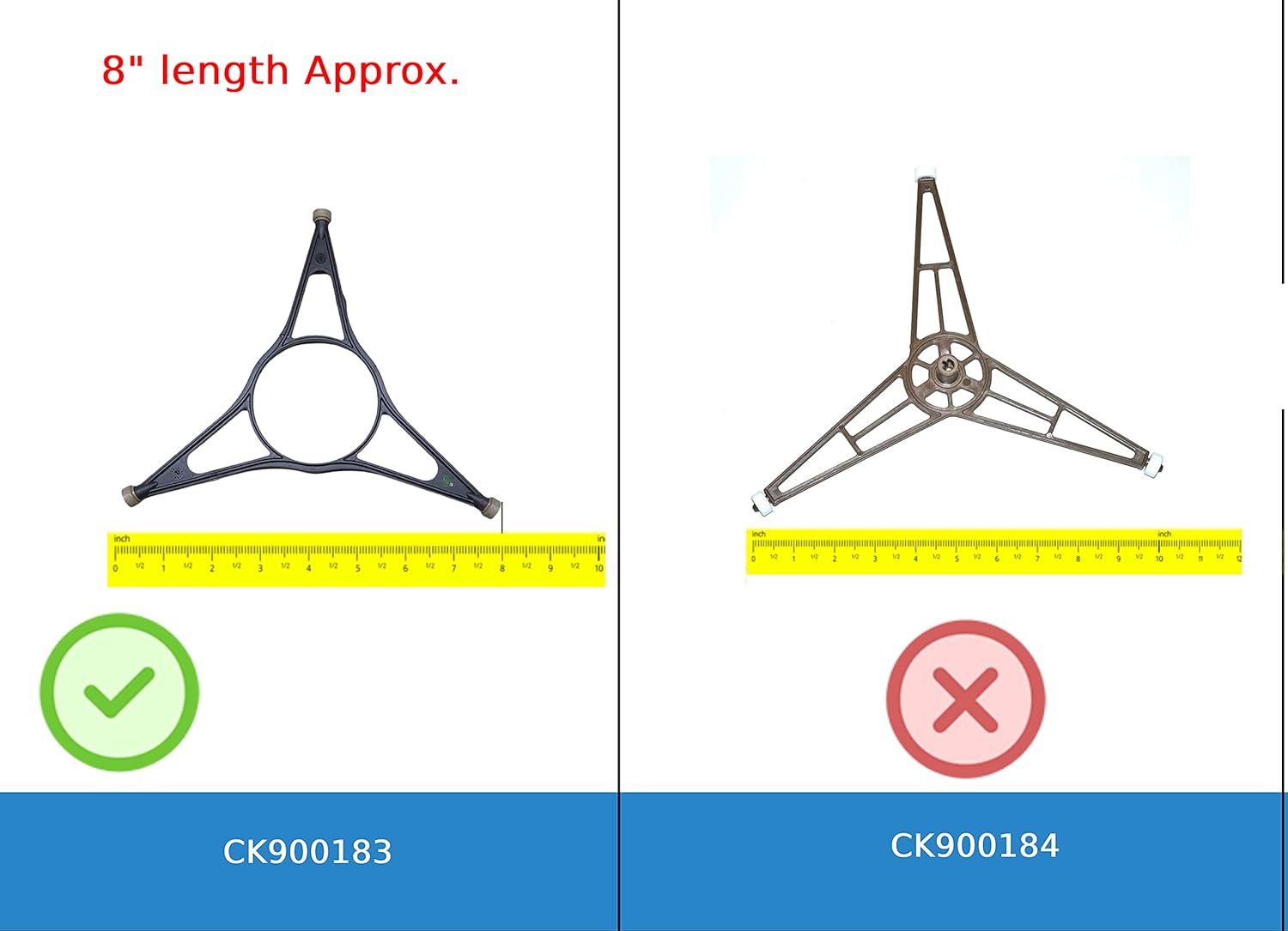 GLOB PRO SOLUTIONS W10587372 WPW10587372 Microwave Ring-Turn 8
