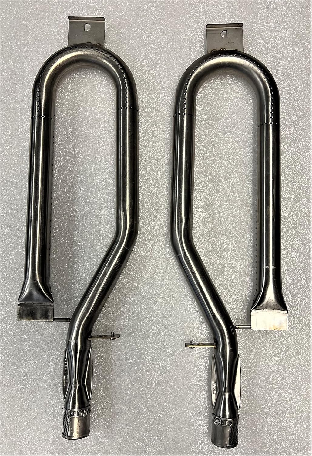 Gas Grill Left & Right Stainless Burner Set 17.38 x 5