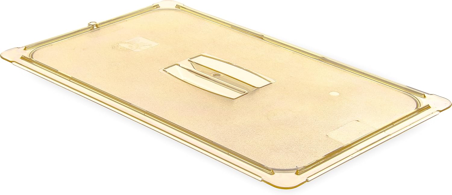 Carlisle FoodService Products 10410U13 High Heat Universal Handled Lid, 20.75 x 12.88 x 0.88
