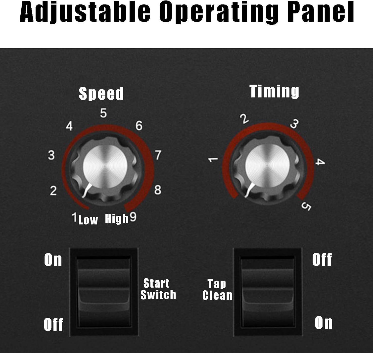 2200W Commercial Soy Milk Maker Smoothie Blender, 6L/7L Nut Processor with 8-Blade, 9-Speed Adjustable, Timer (7L)