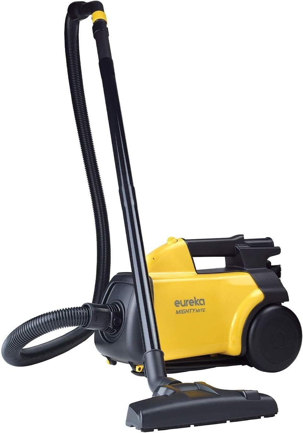 Generic Mighty mite Lightweight Cordless Canister Vacuum, 8.46 x 5.43 x 4.96 in, Yellow