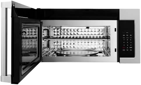 ZLINE Over the Range Convection Microwave Oven in Stainless Steel with Traditional Handle and Sensor Cooking