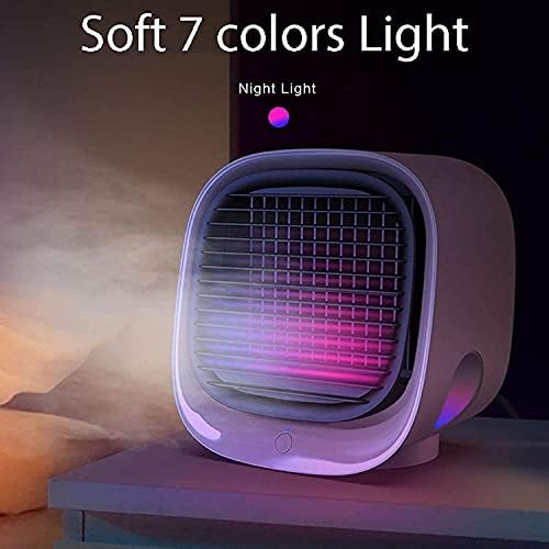 Mini Portable Air Conditioner Home Air Conditioning Humidifier Purifier USB Desktop Air Cooler Fan for Office Room