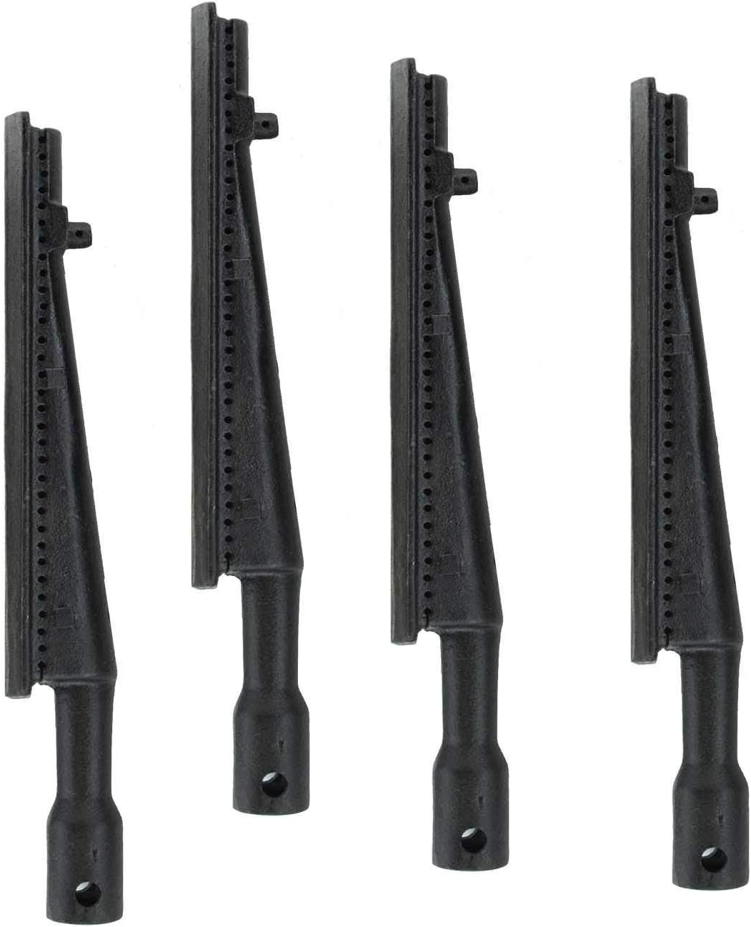 Nexgrill 720-0082, 720-0082-S-LP, Patio Chef SS48, Elite Series 4445, Grand Gourmet 4415, Grill Zone 6650, Pro Series 2500(4-Pack) Replacement Cast-Iron Grill Burner