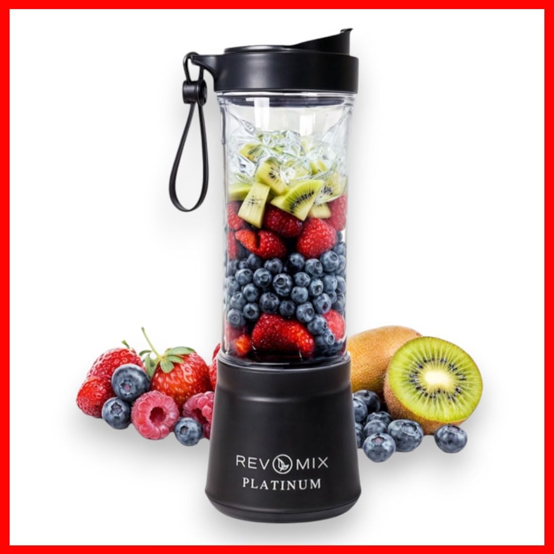 The Lakeside Collection Revmix Platinum Portable Blenders - Black