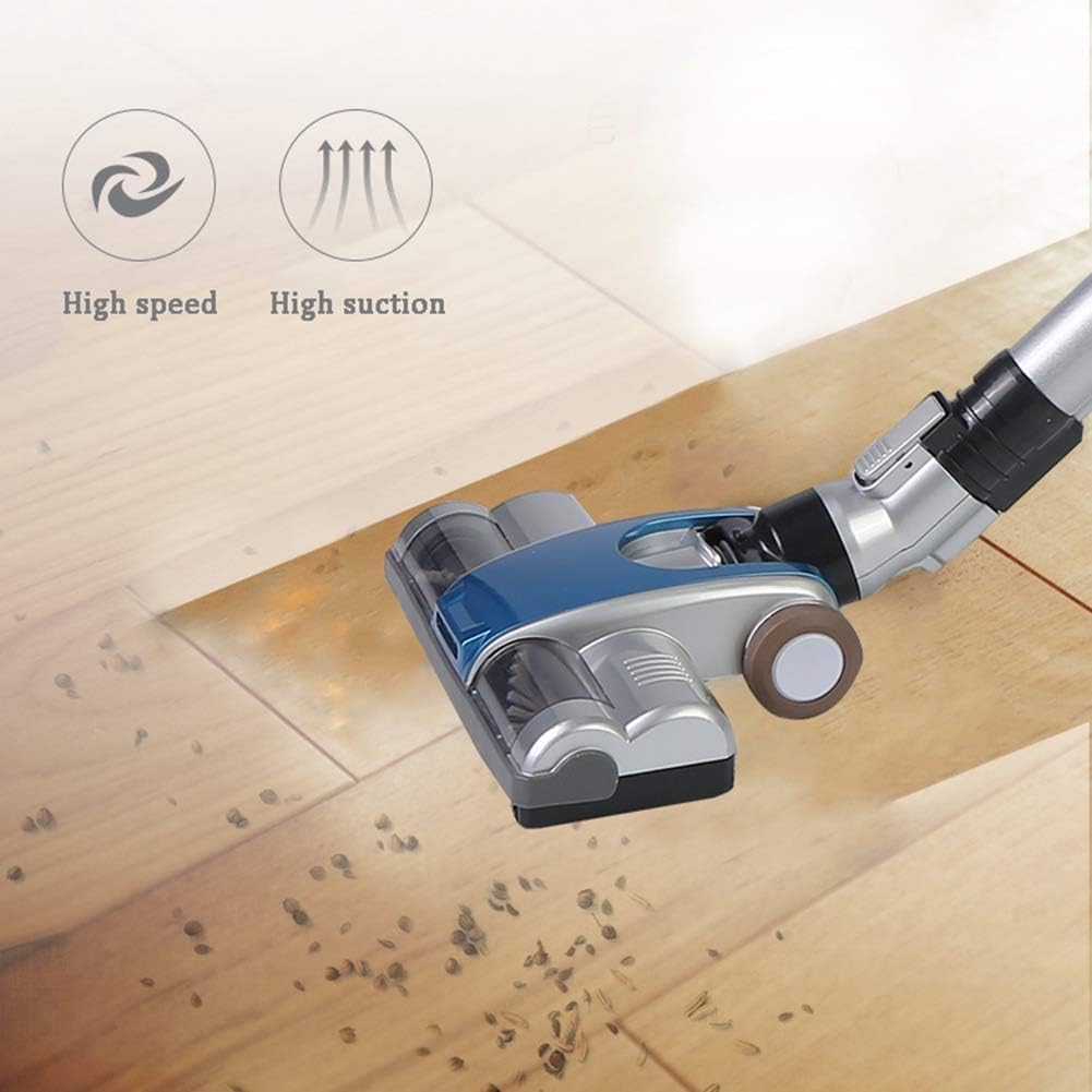 Handheld Vacuum Clean,Upright Vacuum Cleaner Cordless Vacuum Cleaner with 8KPa Powerful Suction, 2 Suction Levels, Wall Mount, Motorised Floor Brush, Cordless Stick Vacuum Cleaner, Convert from Uprigh